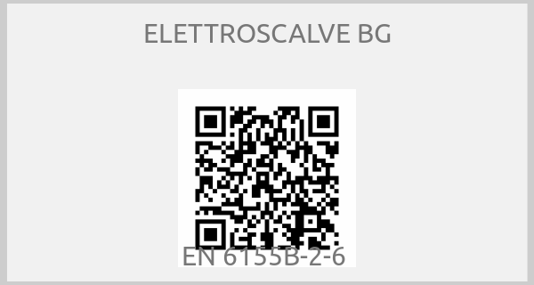 ELETTROSCALVE BG - EN 6155B-2-6 