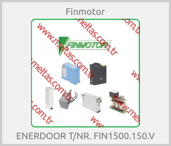 Finmotor - ENERDOOR T/NR. FIN1500.150.V