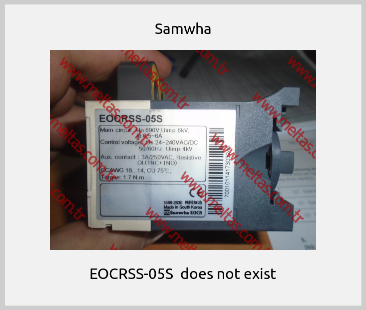 Samwha - EOCRSS-05S  does not exist