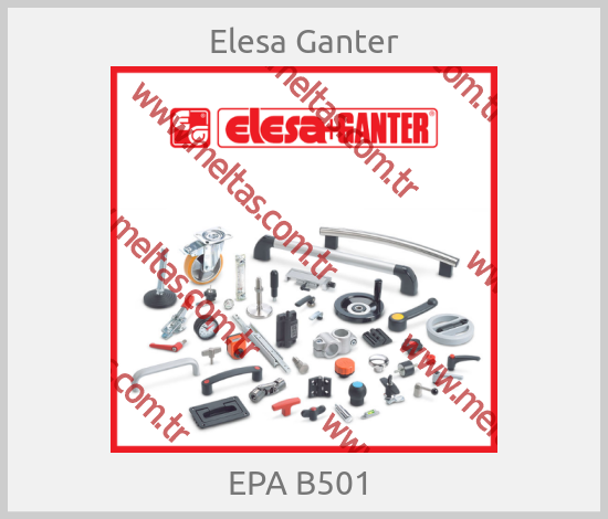 Elesa Ganter-EPA B501 