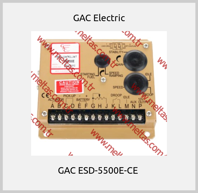 GAC Electric-GAC ESD-5500E-CE 