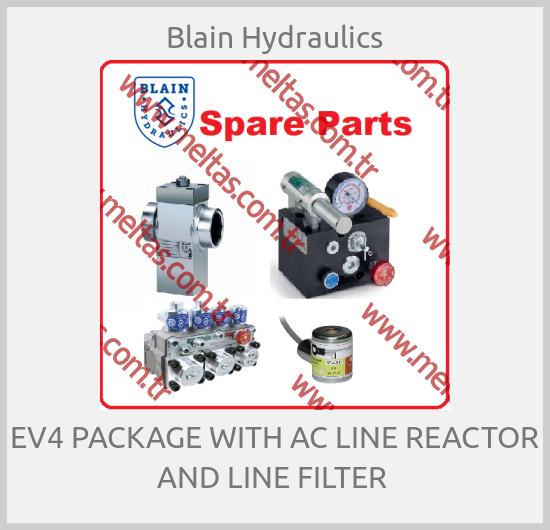 Blain Hydraulics - EV4 PACKAGE WITH AC LINE REACTOR AND LINE FILTER 