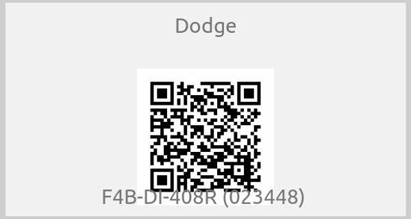 Dodge - F4B-DI-408R (023448) 