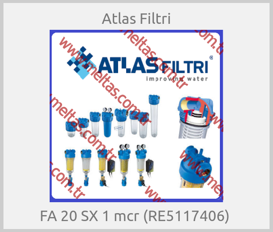 Atlas Filtri - FA 20 SX 1 mcr (RE5117406) 