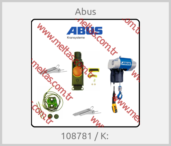 Abus-108781 / K: 