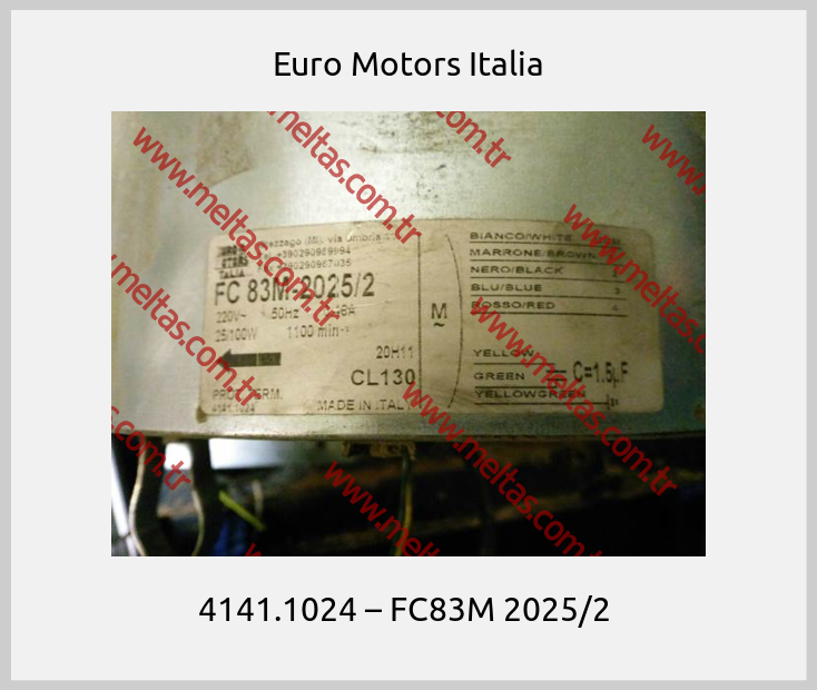 Euro Motors Italia - 4141.1024 – FC83M 2025/2 