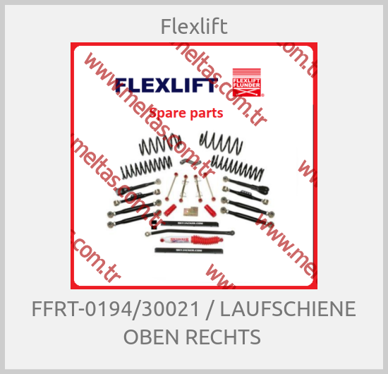 Flexlift - FFRT-0194/30021 / LAUFSCHIENE OBEN RECHTS 