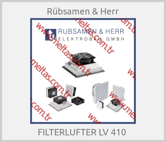 Rübsamen & Herr-FILTERLUFTER LV 410 