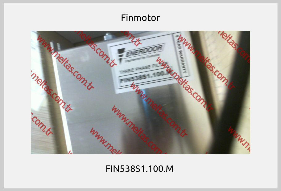 Finmotor -  FIN538S1.100.M 