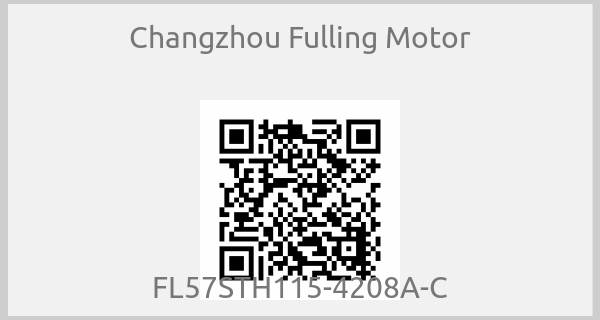 Changzhou Fulling Motor - FL57STH115-4208A-C