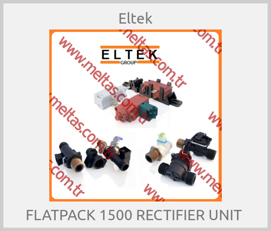 Eltek - FLATPACK 1500 RECTIFIER UNIT 