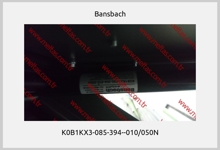 Bansbach - K0B1KX3-085-394--010/050N