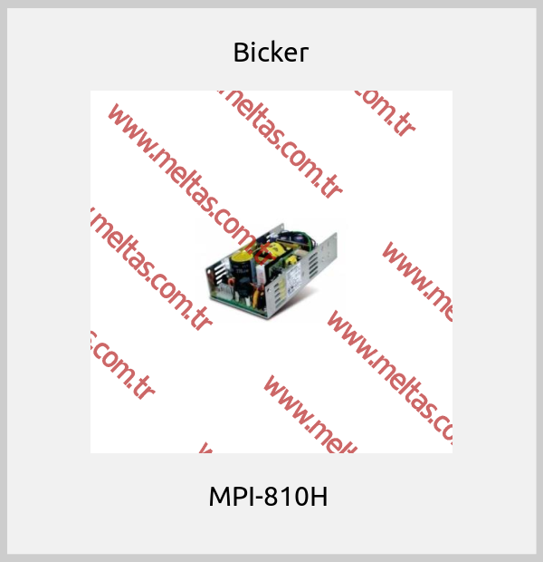 Bicker - MPI-810H 