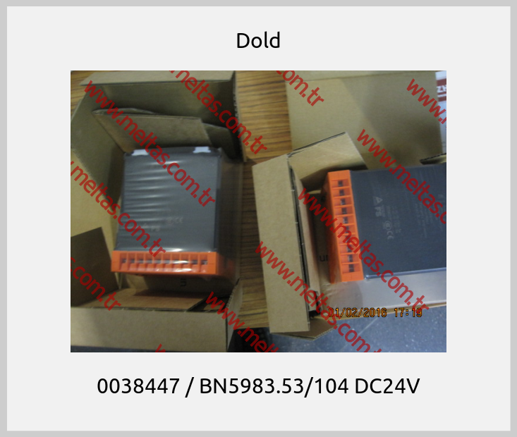 Dold - 0038447 / BN5983.53/104 DC24V