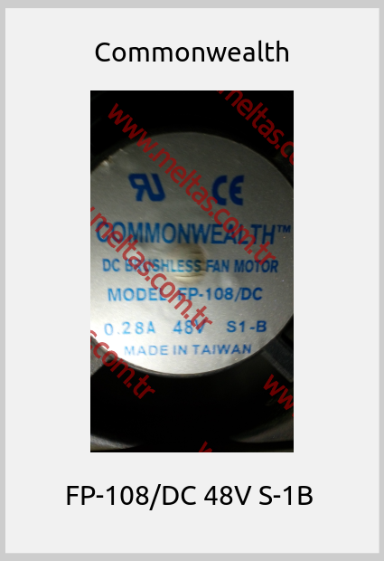 Commonwealth - FP-108/DC 48V S-1B 