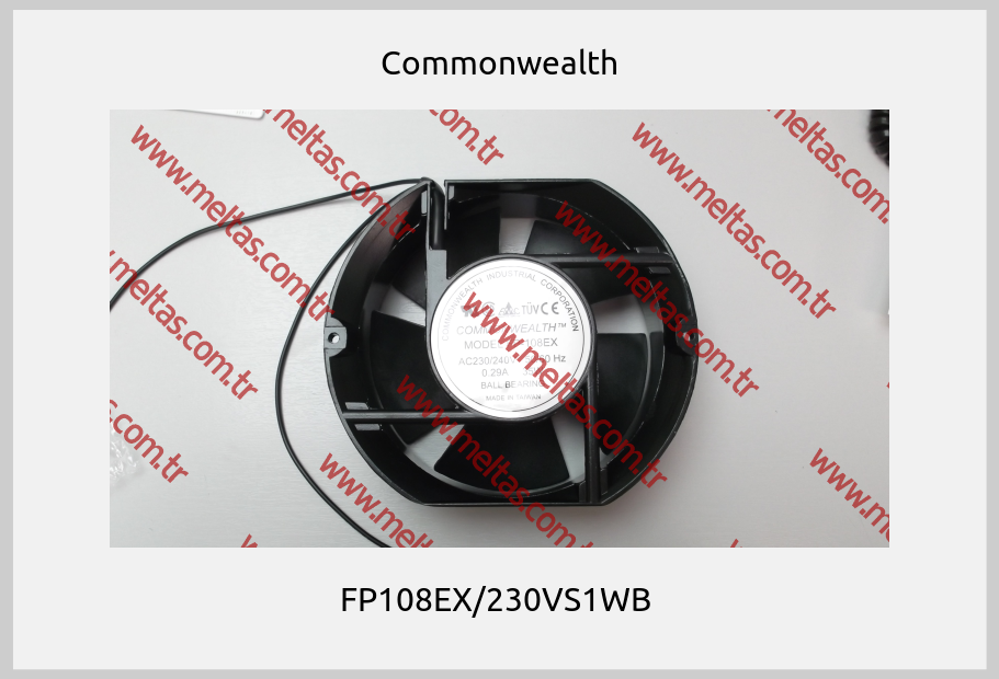 Commonwealth - FP108EX/230VS1WB 