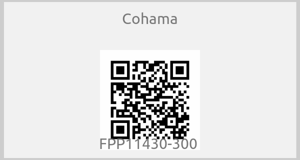 Cohama - FPP11430-300 