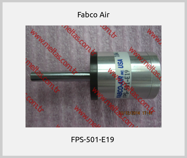 Fabco Air - FPS-501-E19 