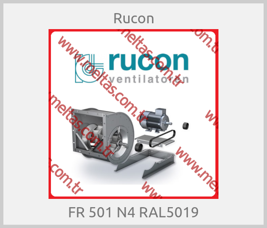 Rucon - FR 501 N4 RAL5019