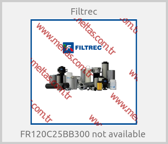 Filtrec - FR120C25BB300 not available 