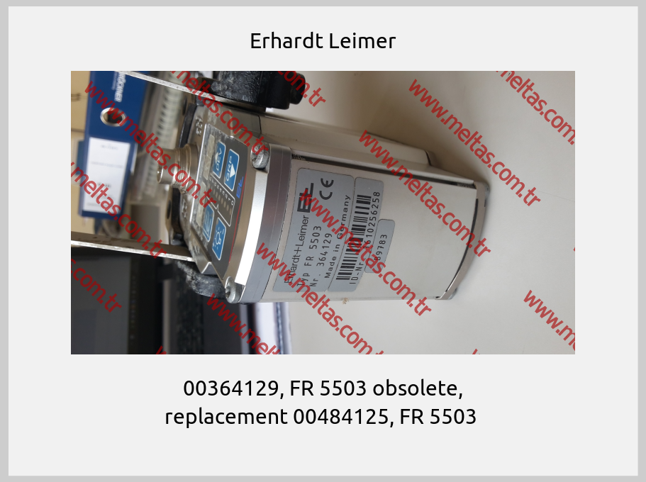 Erhardt Leimer-00364129, FR 5503 obsolete, replacement 00484125, FR 5503 