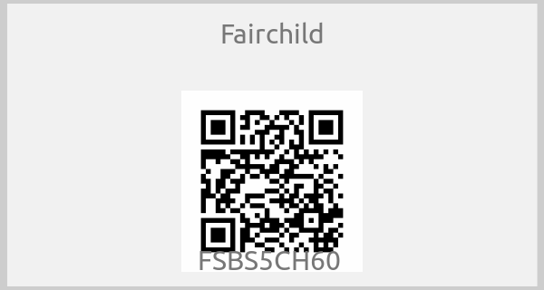 Fairchild - FSBS5CH60 