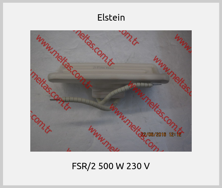 Elstein - FSR/2 500 W 230 V