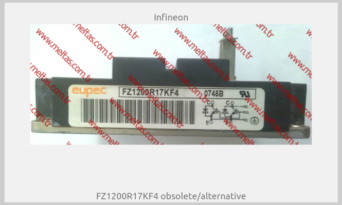 Infineon - FZ1200R17KF4 obsolete/alternative FZ1200R17HE4