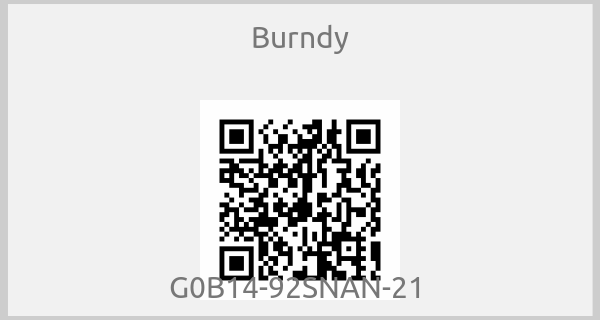 Burndy - G0B14-92SNAN-21 