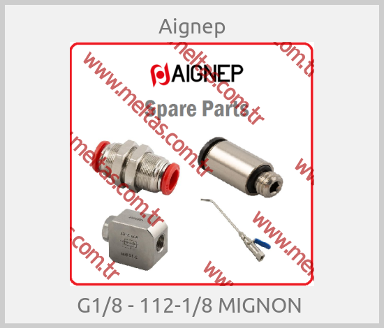 Aignep - G1/8 - 112-1/8 MIGNON 