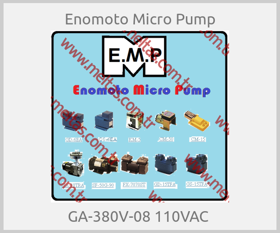 Enomoto Micro Pump - GA-380V-08 110VAC 