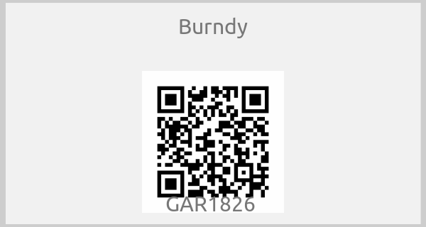 Burndy - GAR1826 