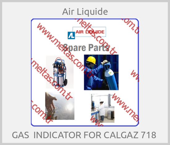 Air Liquide - GAS  INDICATOR FOR CALGAZ 718 