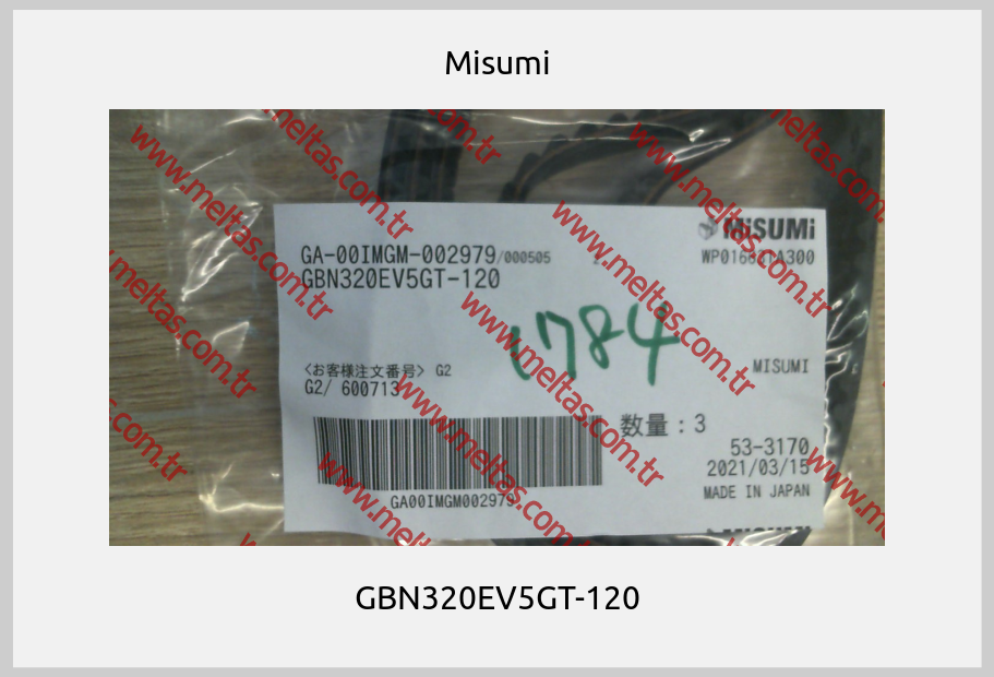Misumi - GBN320EV5GT-120