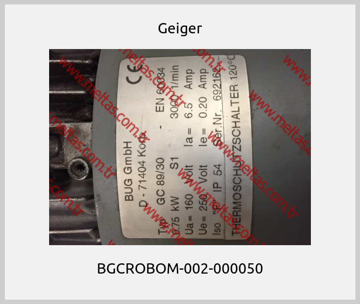 Geiger - BGCROBOM-002-000050