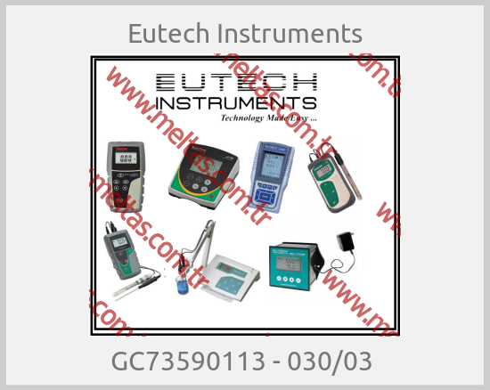 Eutech Instruments-GC73590113 - 030/03 