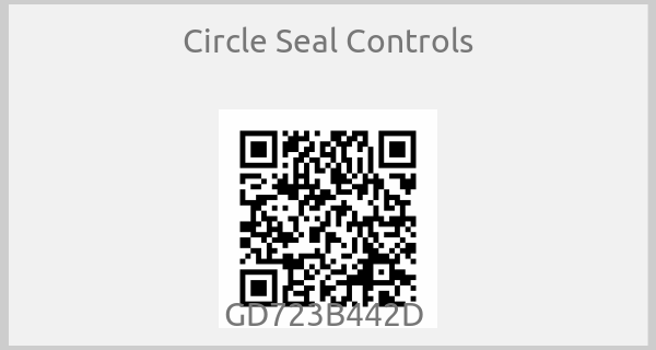 Circle Seal Controls - GD723B442D 