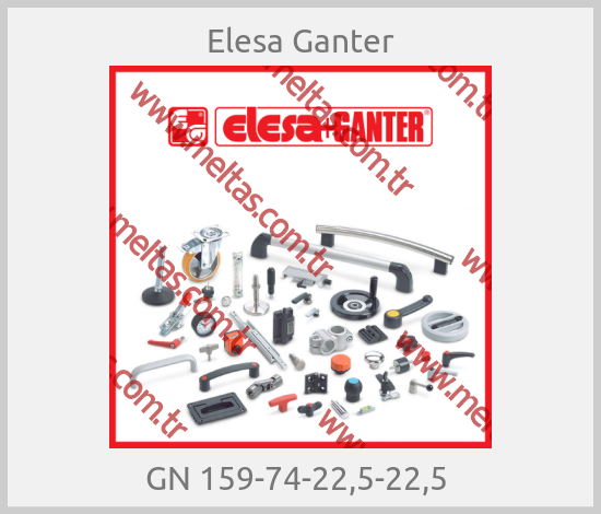 Elesa Ganter - GN 159-74-22,5-22,5 