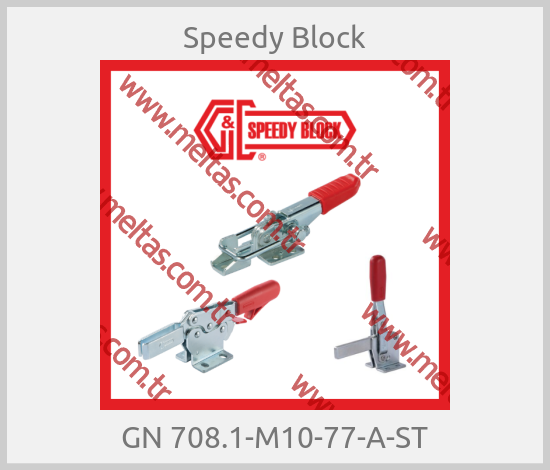 Speedy Block - GN 708.1-M10-77-A-ST