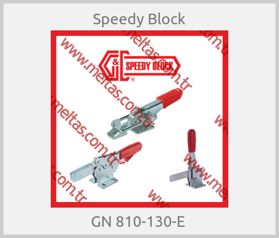 Speedy Block - GN 810-130-E 