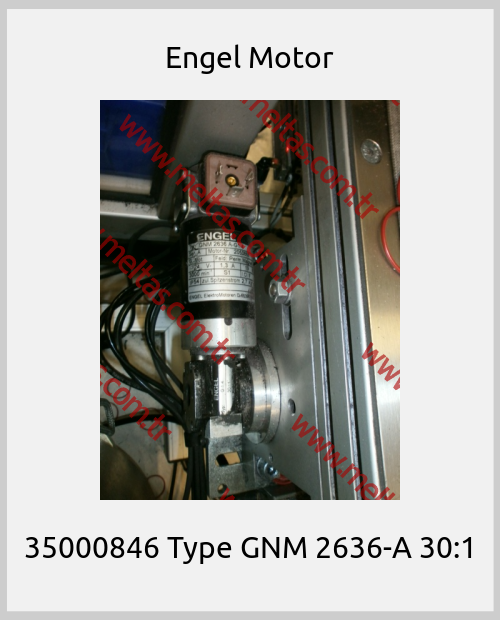 Engel Motor - 35000846 Type GNM 2636-A 30:1