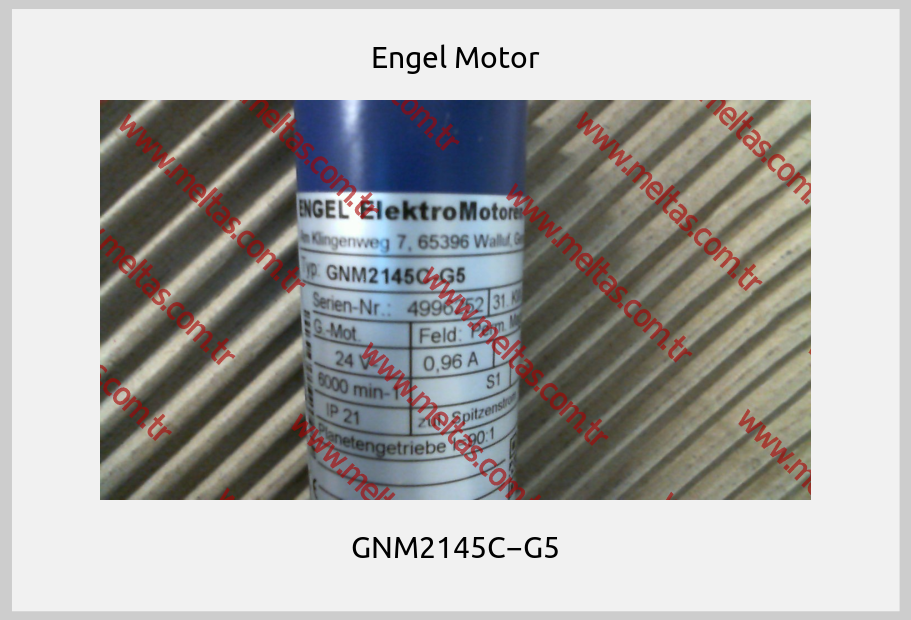 Engel Motor - GNM2145C−G5