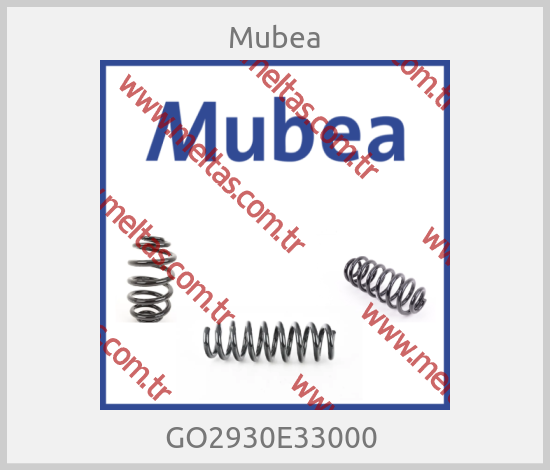 Mubea - GO2930E33000 