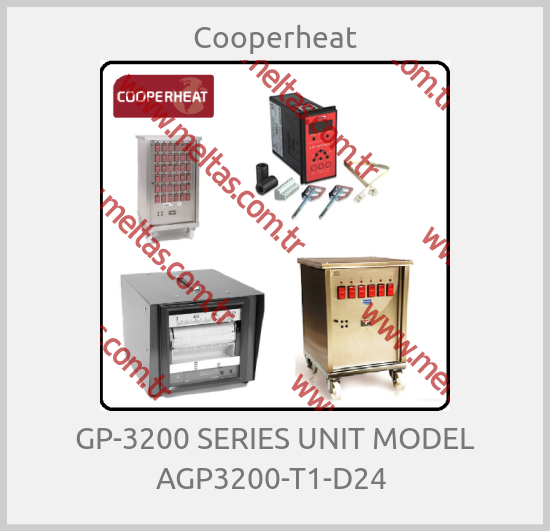Cooperheat - GP-3200 SERIES UNIT MODEL AGP3200-T1-D24 