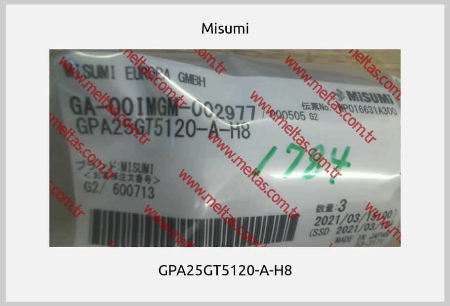 Misumi - GPA25GT5120-A-H8