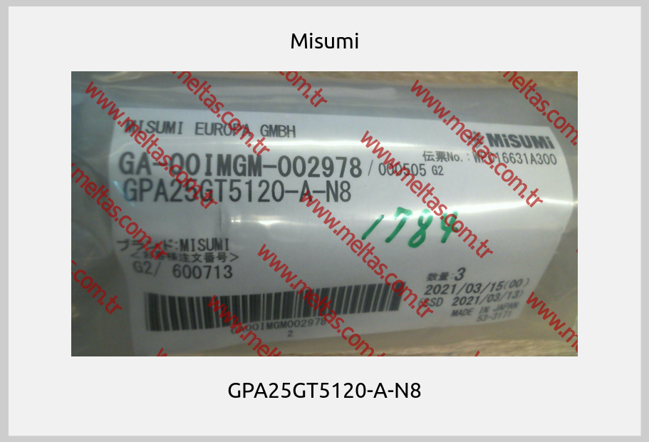 Misumi - GPA25GT5120-A-N8
