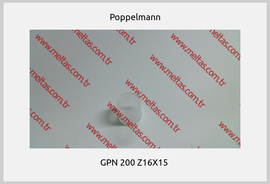 Poppelmann - GPN 200 Z16X15 