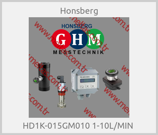 Honsberg - HD1K-015GM010 1-10L/MIN 