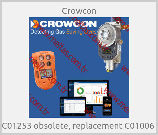 Crowcon-C01253 obsolete, replacement C01006 