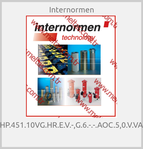 Internormen - HP.451.10VG.HR.E.V.-,G.6.-.-.AOC.5,0.V.VA 